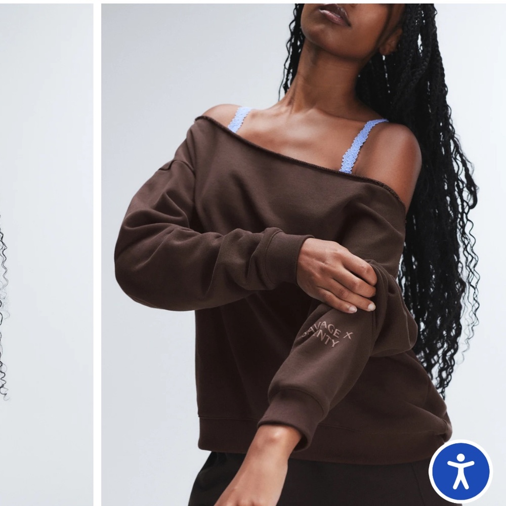 Weekender Terry Cut-Off Sweatshirt